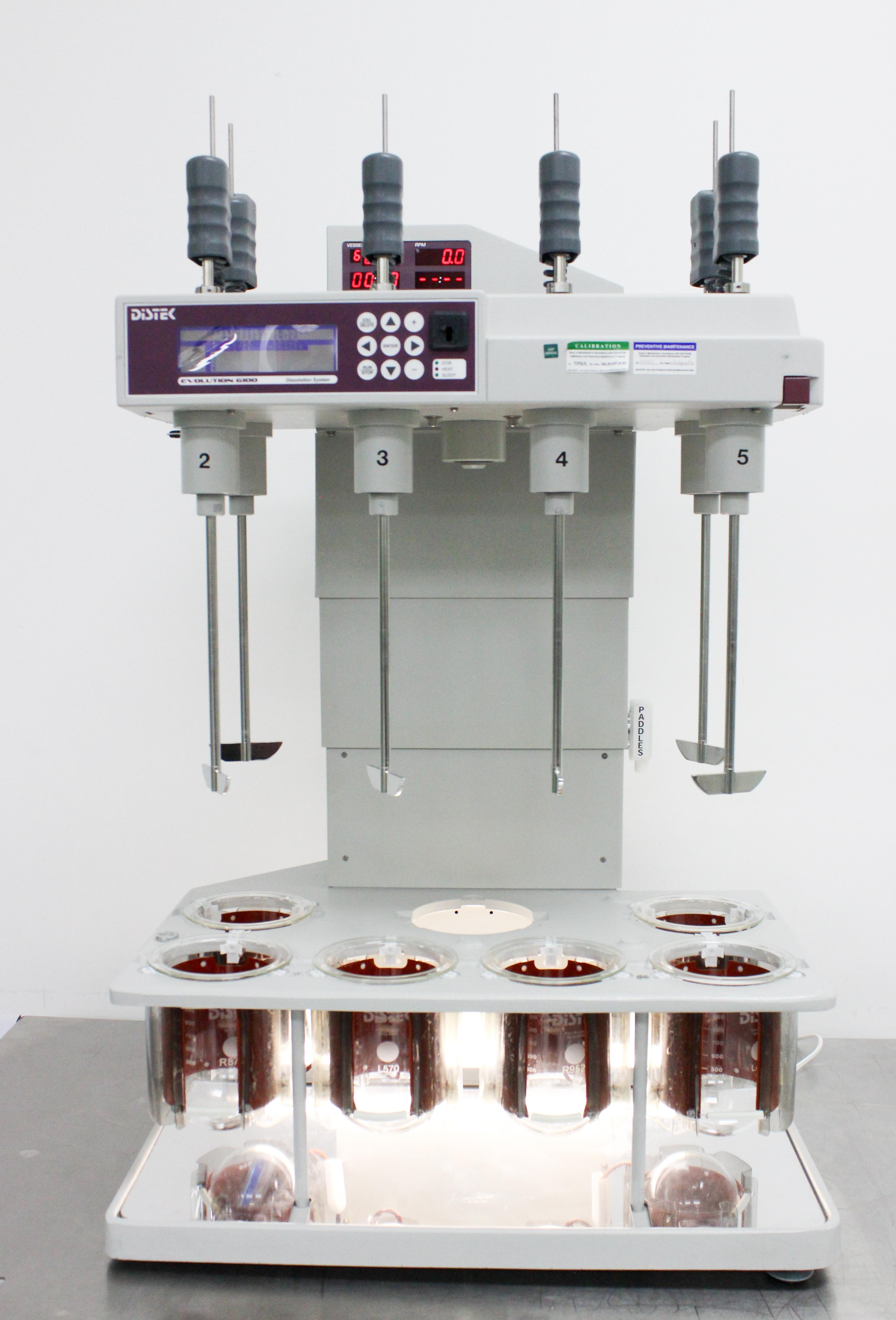 Distek Evolution 6100 Bathless Dissolution System with Temperature Control