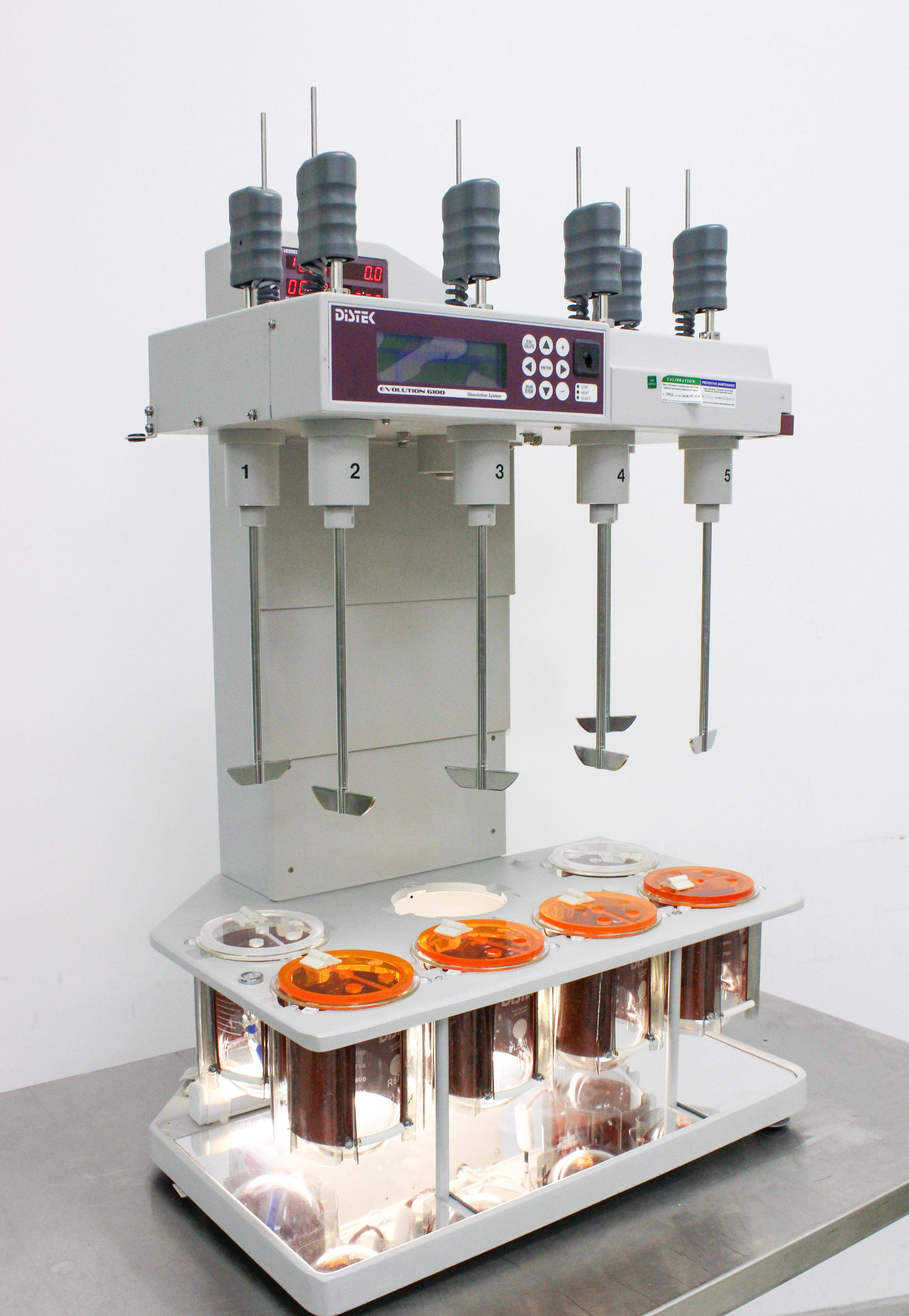 Distek Evolution 6100 Bathless Dissolution System with Temperature Control