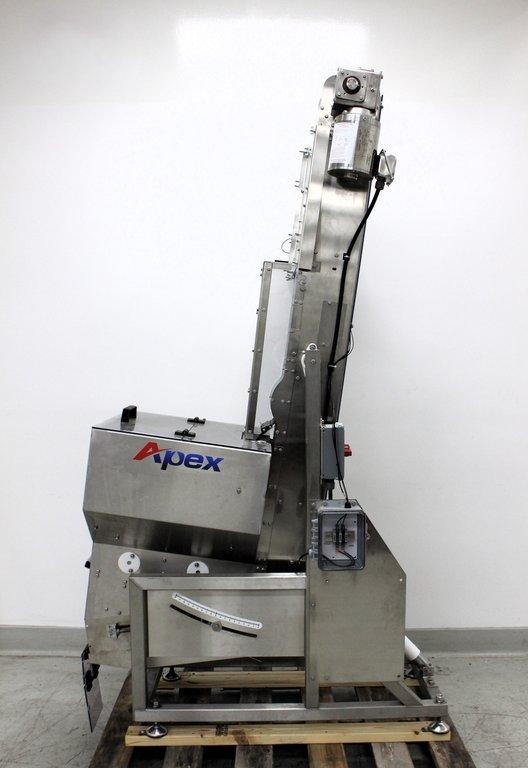 Apex Cap Elevator with Automated Sorting and Transport System