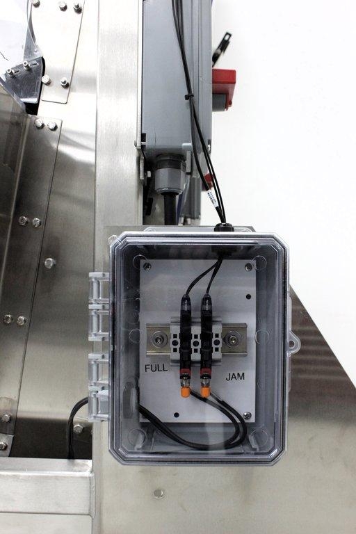 Apex Cap Elevator with Automated Sorting and Transport System