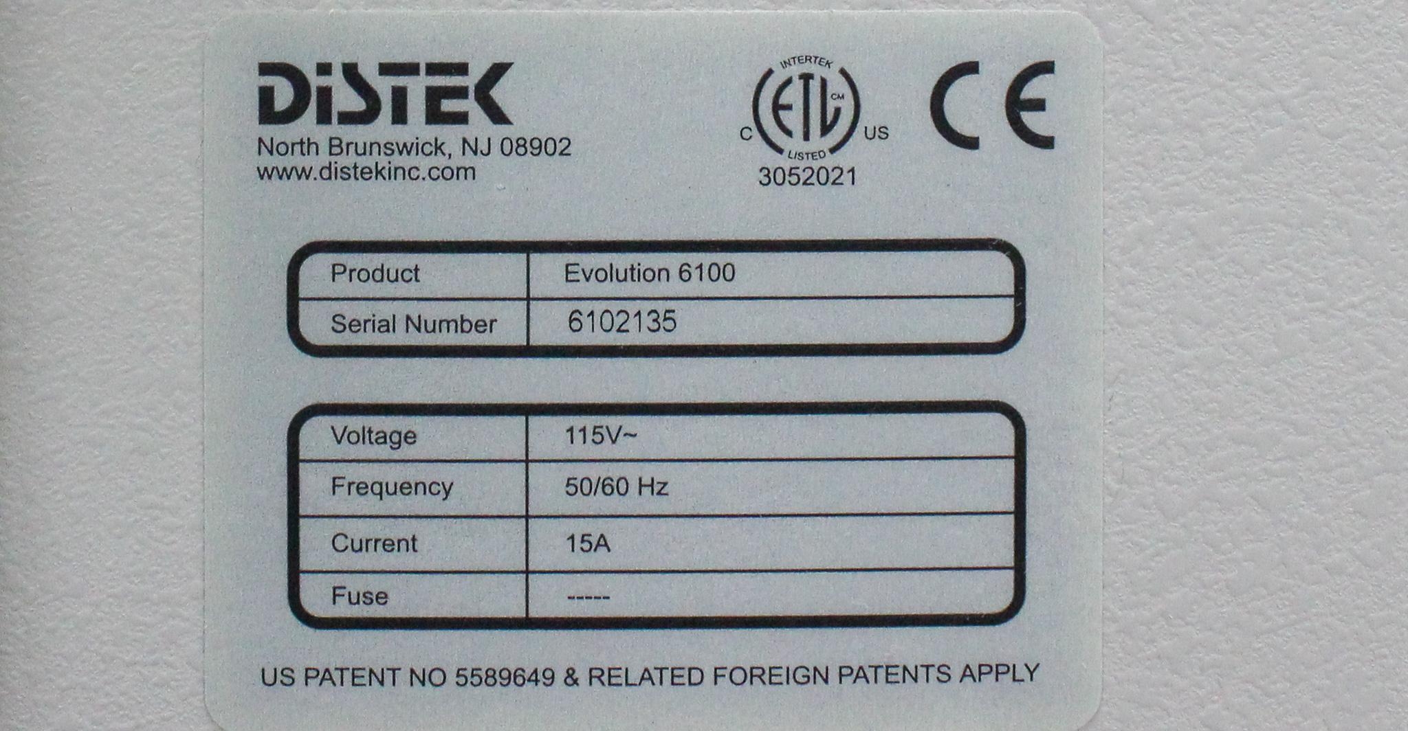 Distek Evolution 6100 Bathless Dissolution System with Temperature Control