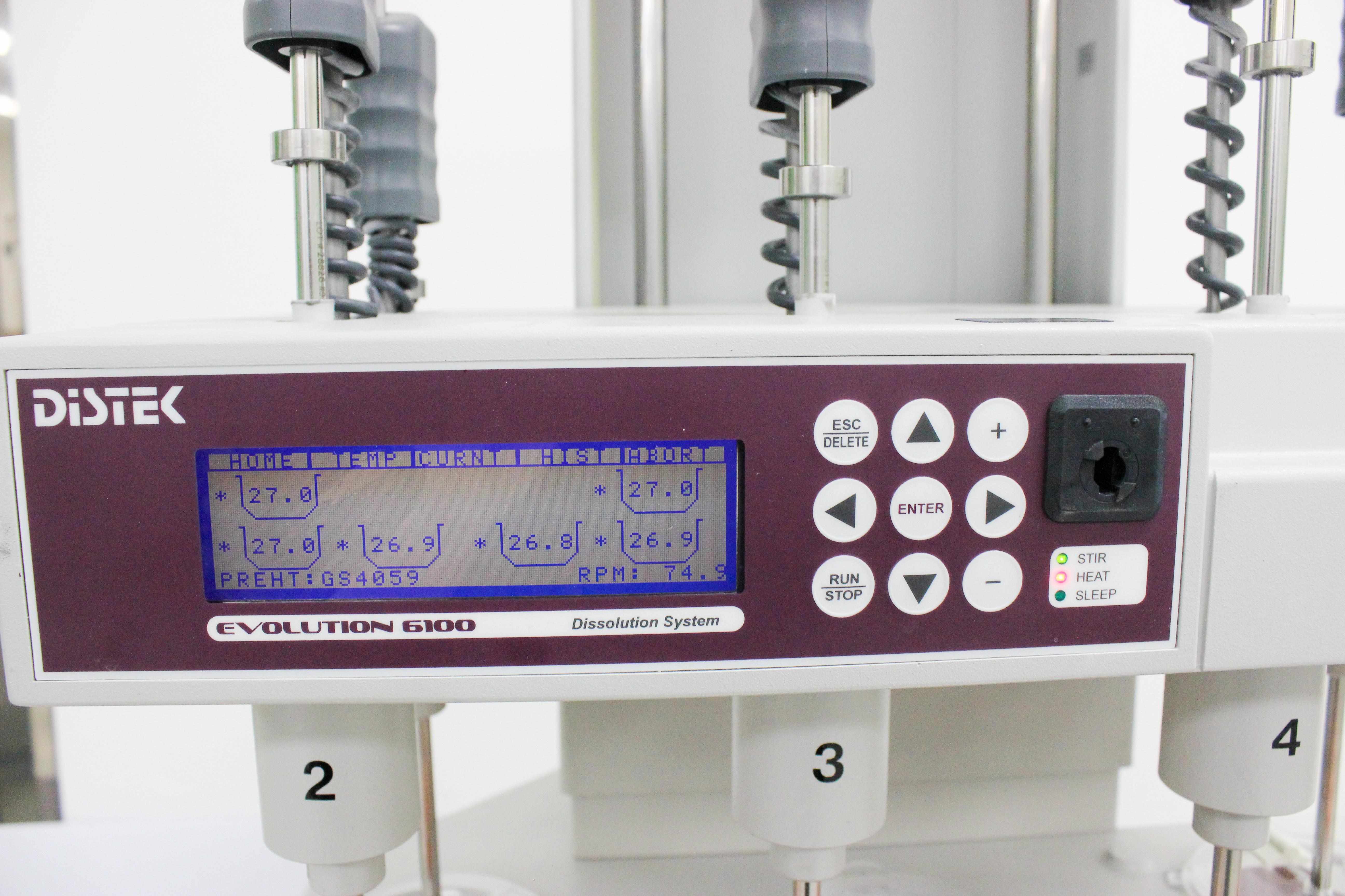 Distek Evolution 6100 Bathless Dissolution System with Temperature Control