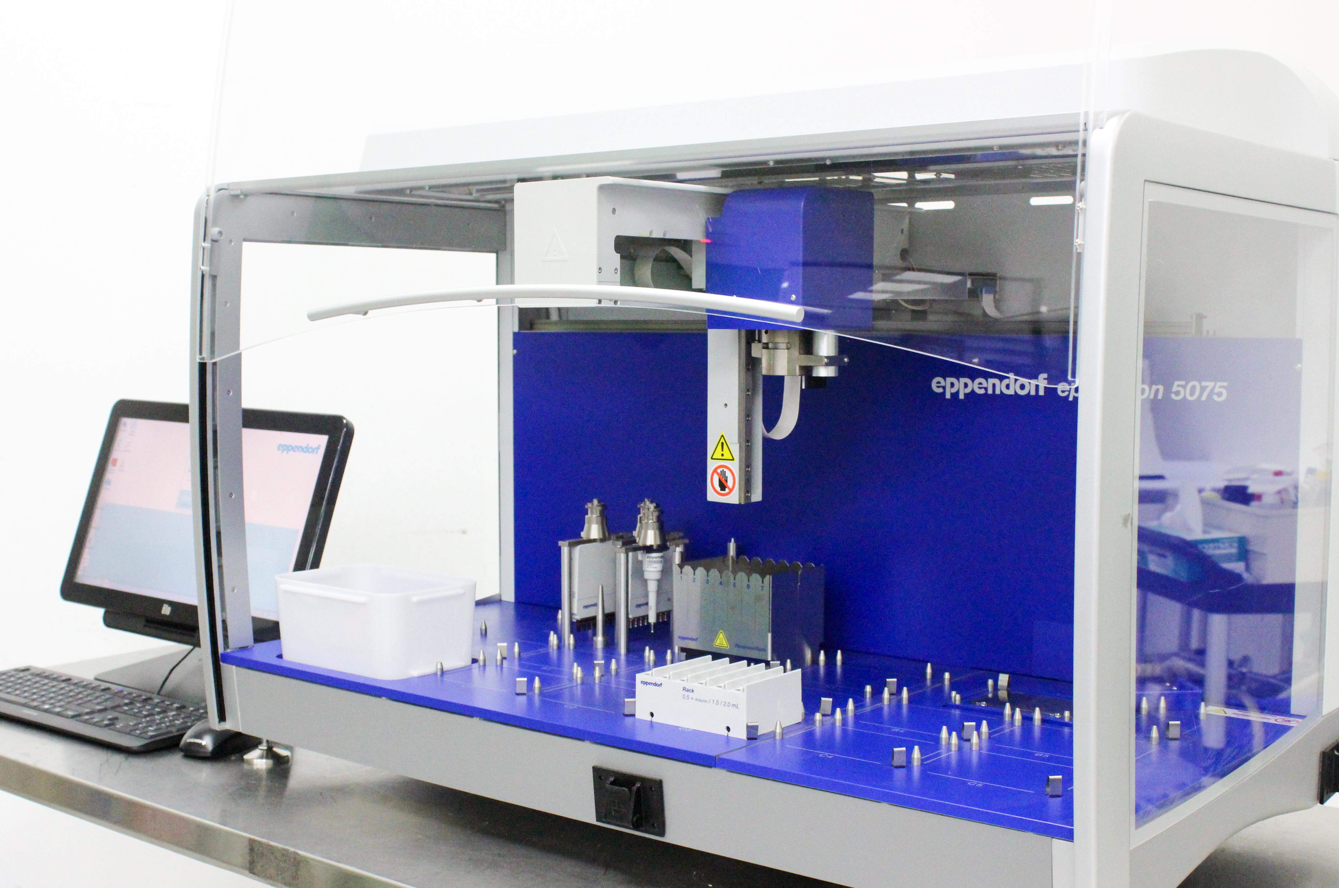 Eppendorf epMotion 5075 Automated Liquid Handling System with Computer & Software