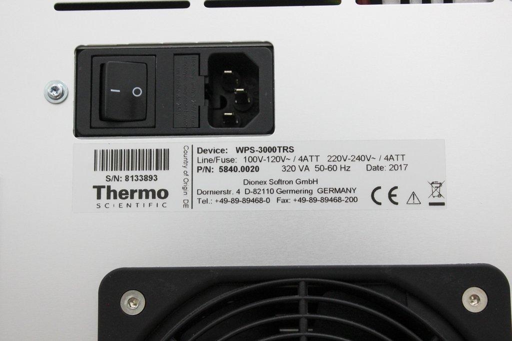 Thermo Dionex UltiMate 3000 HPLC System DAD Pump Autosampler Column Oven 2017 RS