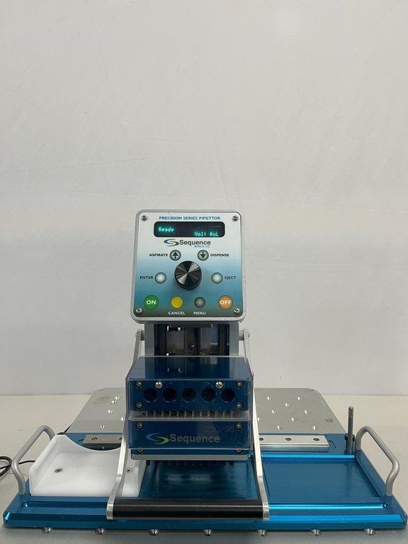 Sequence 73990 Benchtop Pipettor Semi Automated 250μL Life Science Lab Device