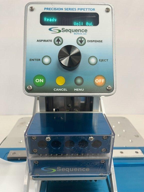 Sequence 73990 Benchtop Pipettor Semi Automated 250μL Life Science Lab Device