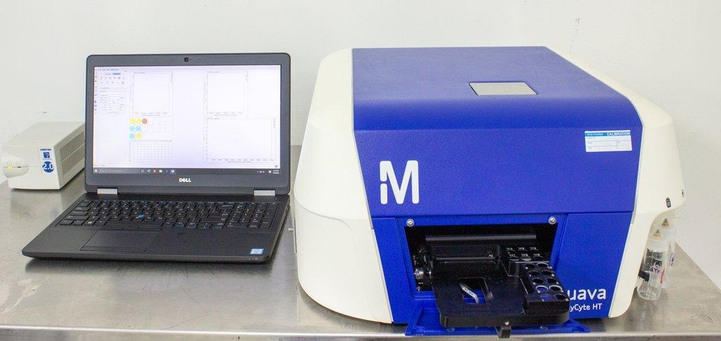 EMD Millipore Guava easyCyte HT Flow Cytometer High-Throughput Includes Software