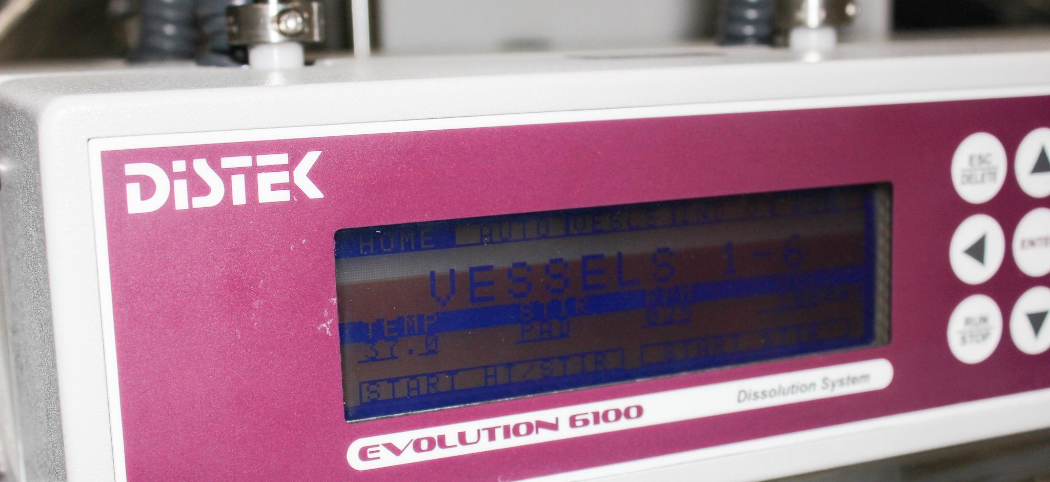 Distek Evolution 6100 Dissolution System Bathless Tech 37C 350RPM