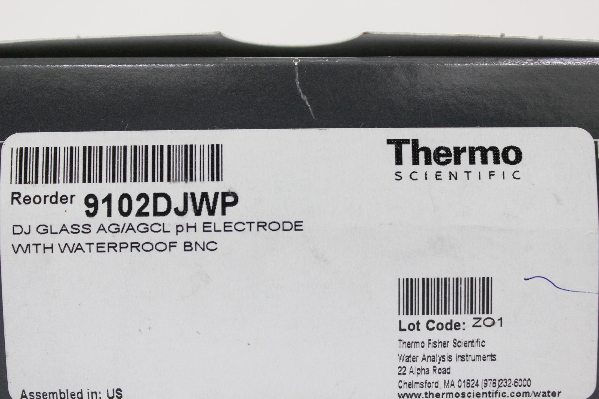 Thermo Scientific Orion DJ 9102DJWP pH Electrode with BNC Connector