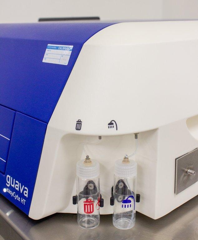 EMD Millipore Guava easyCyte HT Flow Cytometer High-Throughput Includes Software