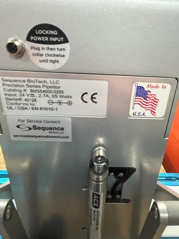 Sorenson Benchtop Pipettor 73990 Semi-Auto 20ul Liquid Handling System