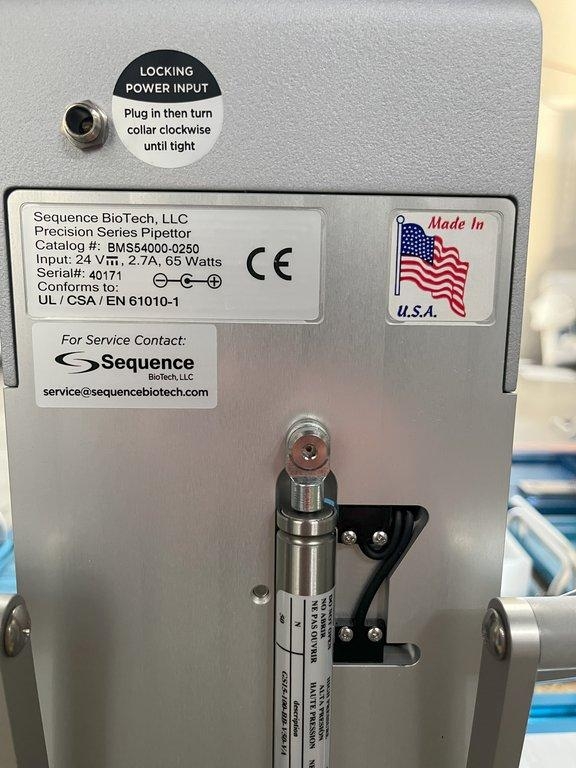 Sequence Biotech Benchtop Pipettor Semi Automated 250μL Good Condition