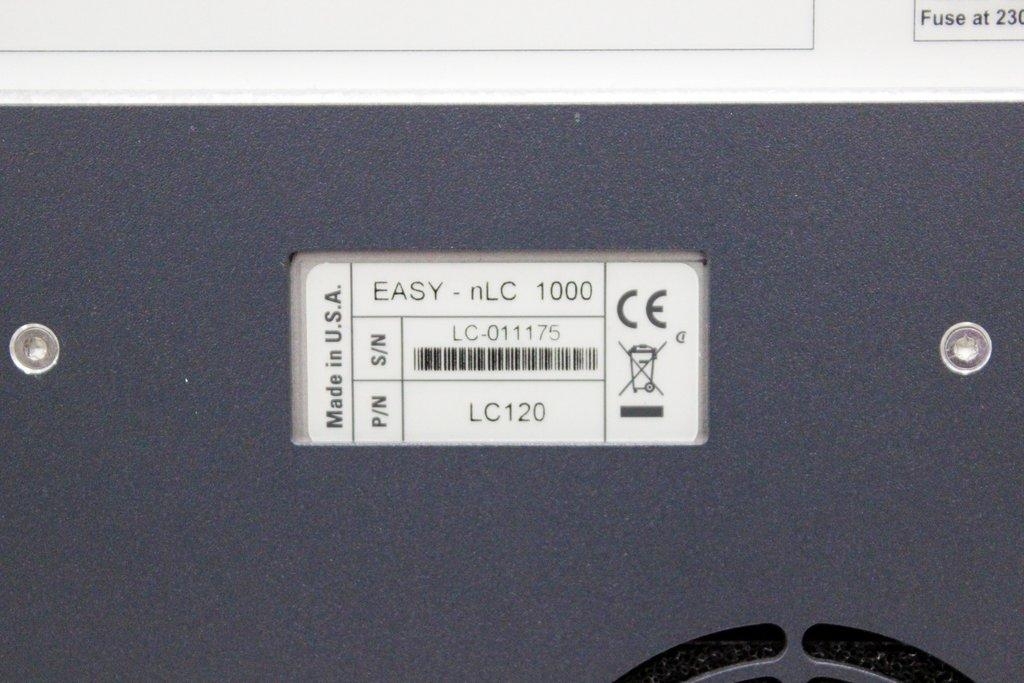 Thermo Easy-nLC 1000 HPLC System nanoLC Binary Gradient 100-240V Power Cord Incl