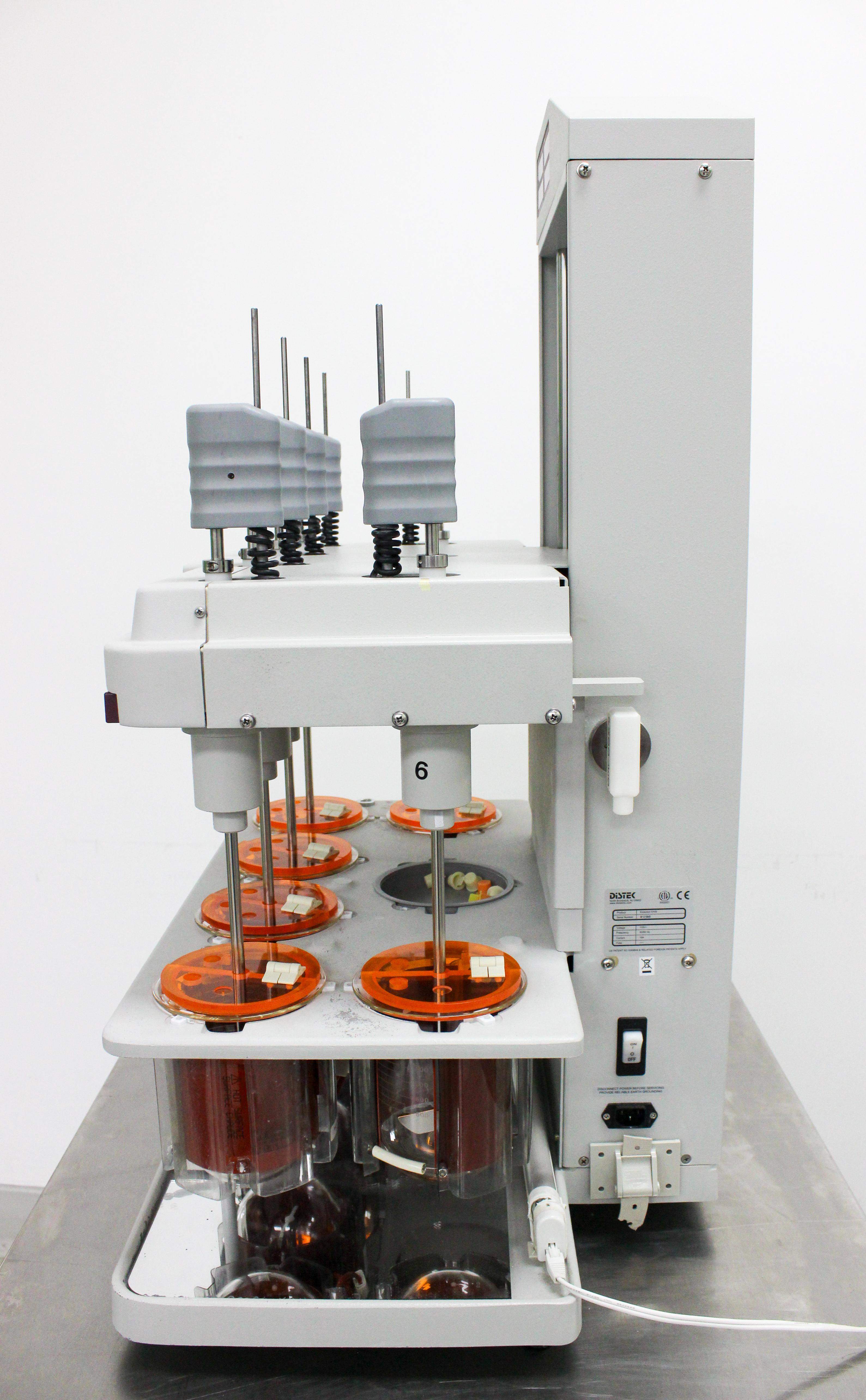 Distek Evolution 6100 Laboratory Chemistry Dissolution System Bathless Tech