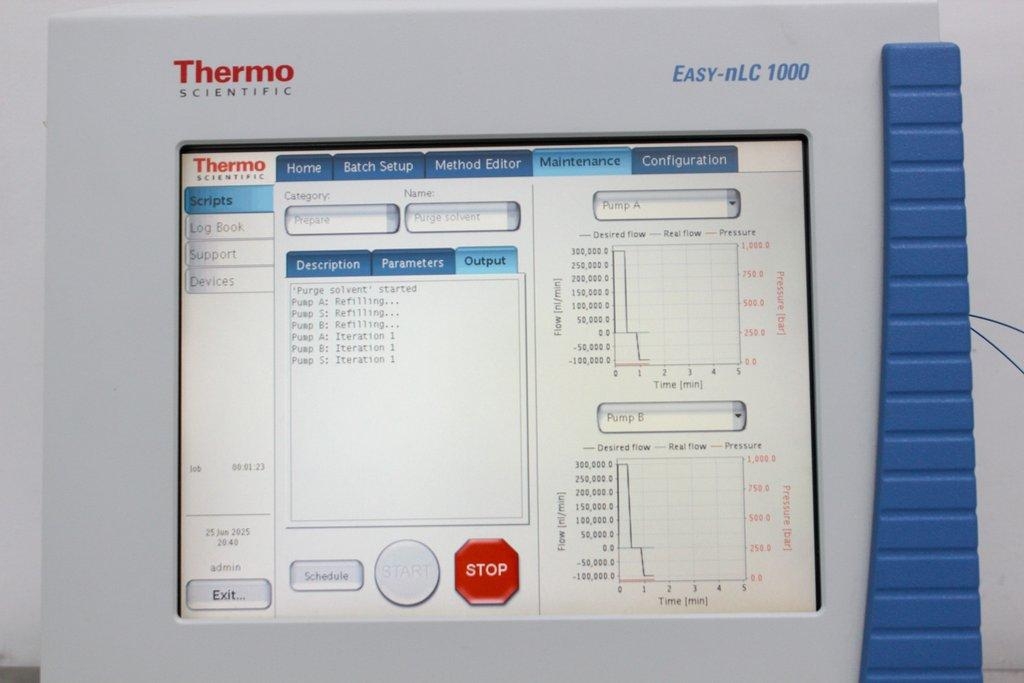 Thermo Easy-nLC 1000 HPLC System nanoLC Binary Gradient 100-240V Power Cord Incl