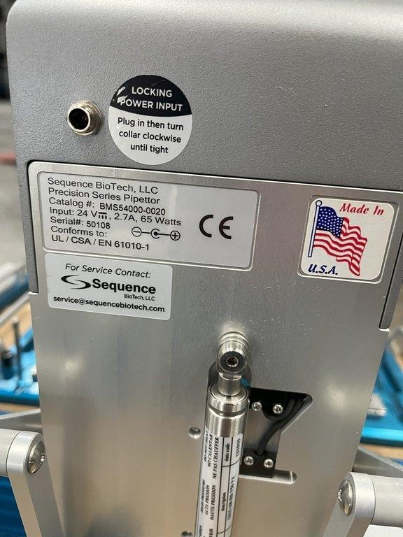 Sequence Biotech Precision Series Pipettor 20ul, VG Condition, Laboratory Use