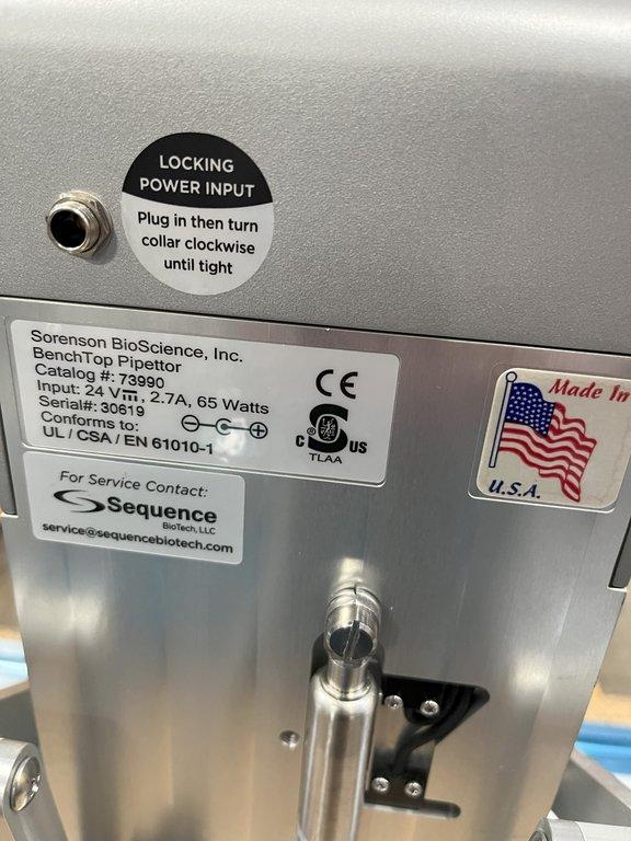Sorenson Benchtop Pipettor Liquid Handling Semi-Automated Function 20ul