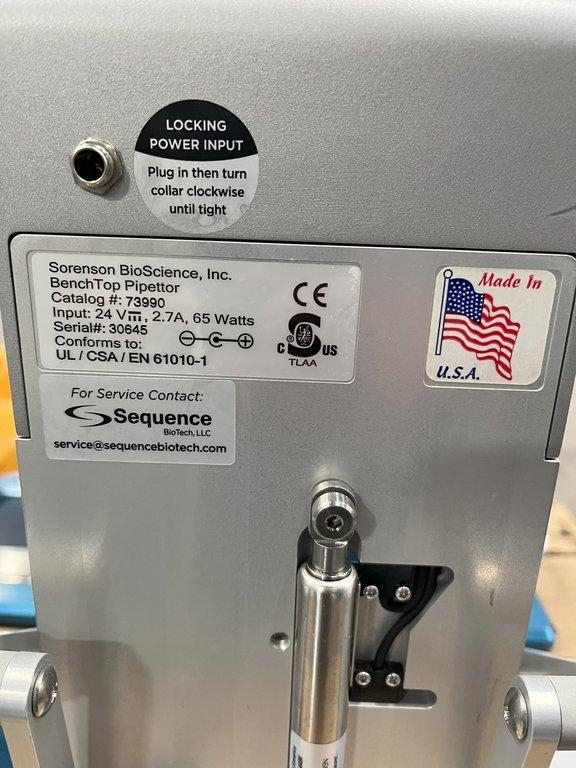 Sorenson Benchtop 73990 Pipettor Liquid Handling, 20ul Semi-Automated