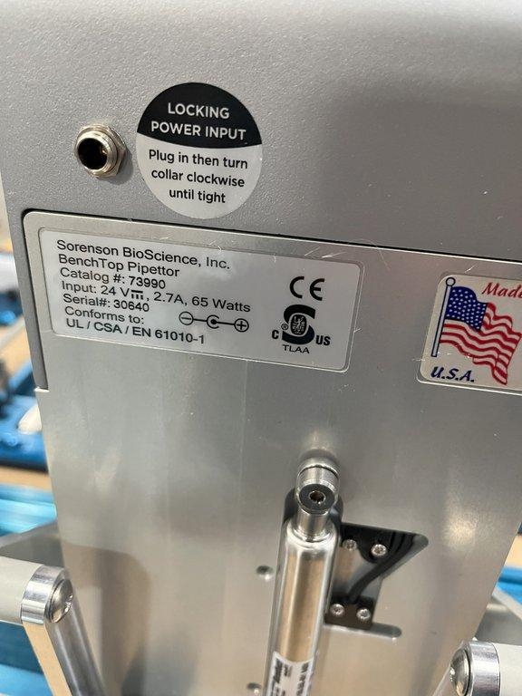 Sorenson Benchtop Pipettor Semi-automated Liquid Handling 20ul Capacity