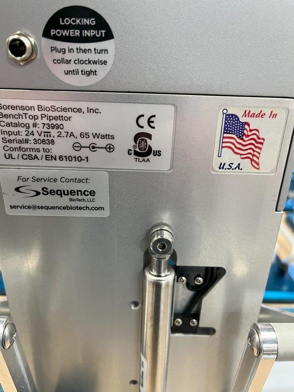 Sorenson Benchtop Pipettor Semi Automated Liquid Handling 20ul Capacity