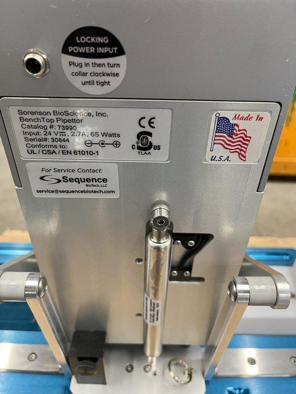 Sorenson Benchtop Pipettor 20μL Semi Automated, Laboratory Liquid Handling