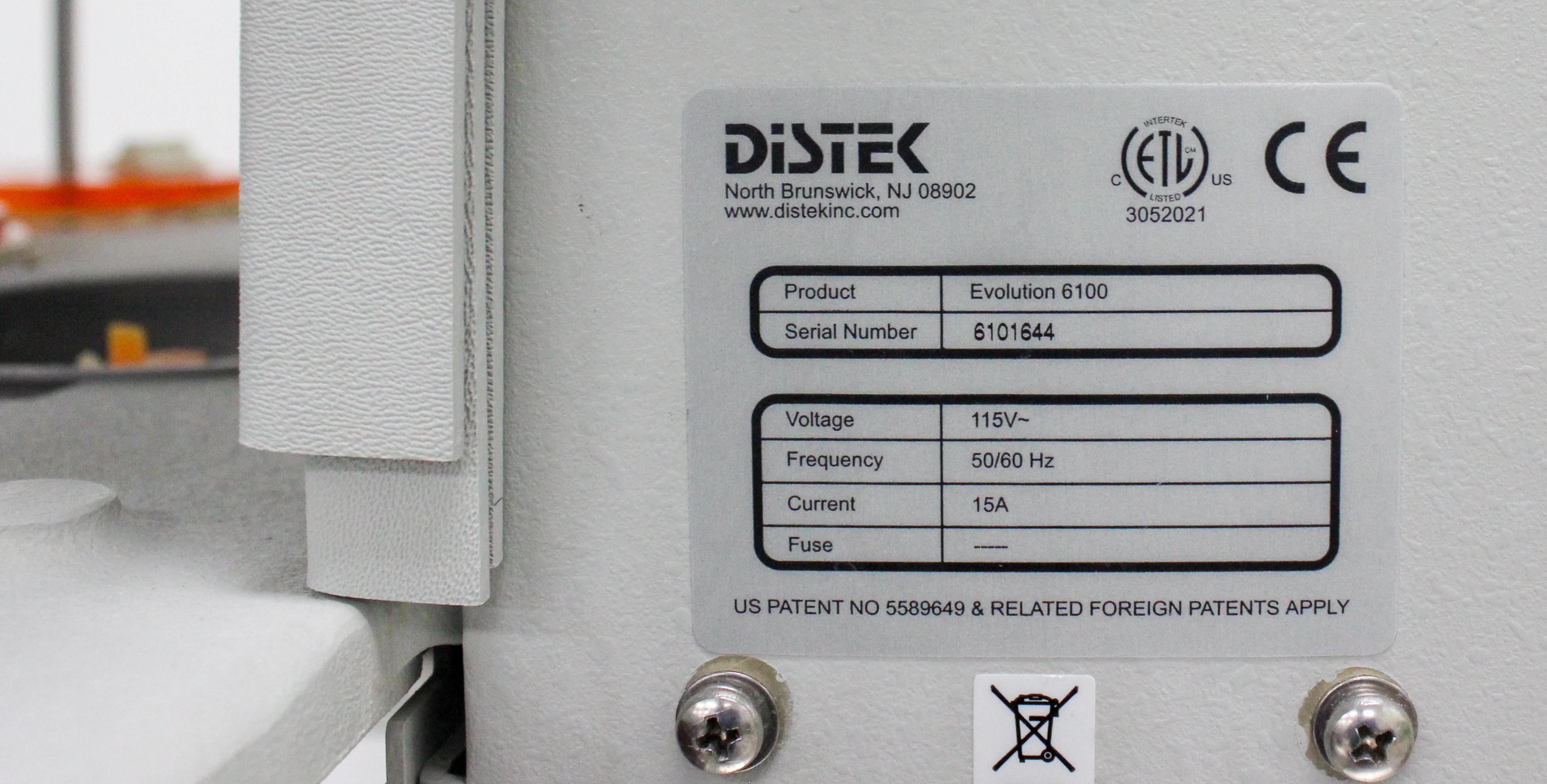 Distek Evolution 6100 Chemistry Dissolution System Bathless 7 Vessels 350 RPM