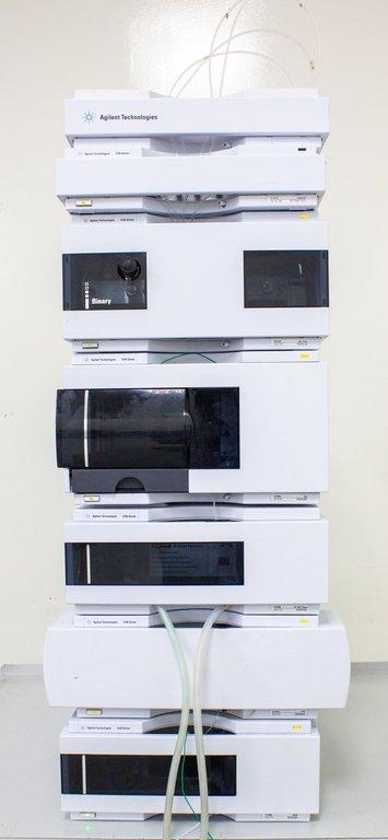 Agilent 1200 Series HPLC System 4-40C HPLC System with MWD 30-Day Warranty