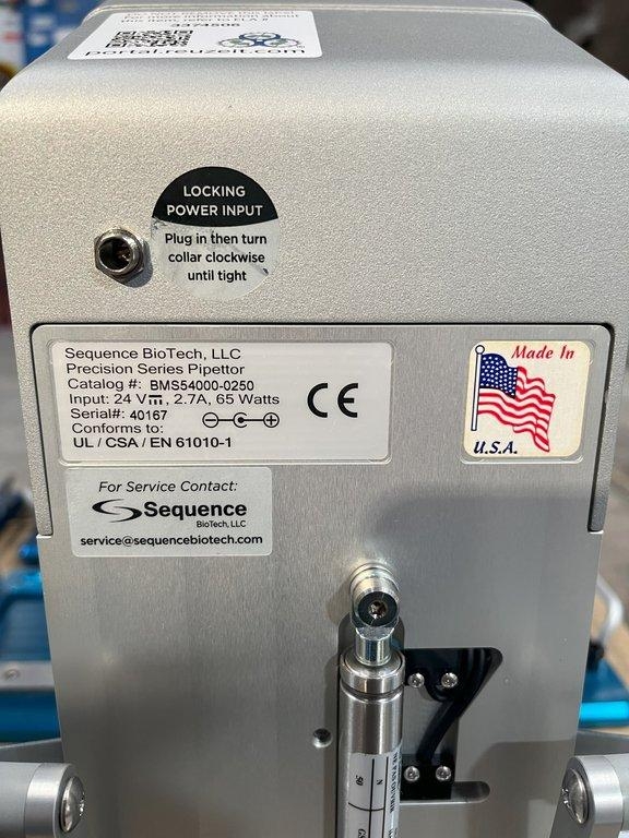 Sorenson Benchtop Pipettor Semi Auto 250μL Liquid Handling Powers On