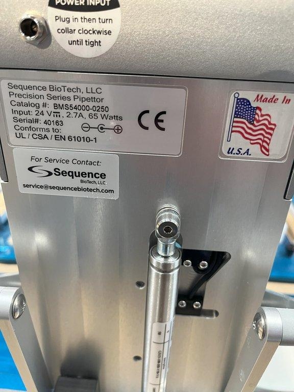 Sequence Biotech Precision Pipettor 250ul/96well Liquid Handling Lab Equipment