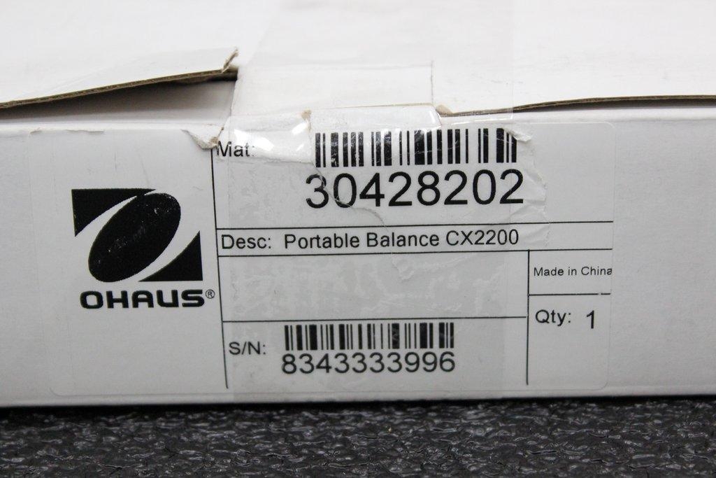 Ohaus CX221 Compass Portable Balance Scale Precision Turnkey 120V 50/60Hz