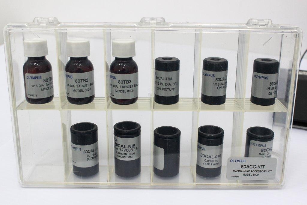 Olympus Magna-Mike 8500 Thickness Gage Hall Effect Model 801PR with Probe