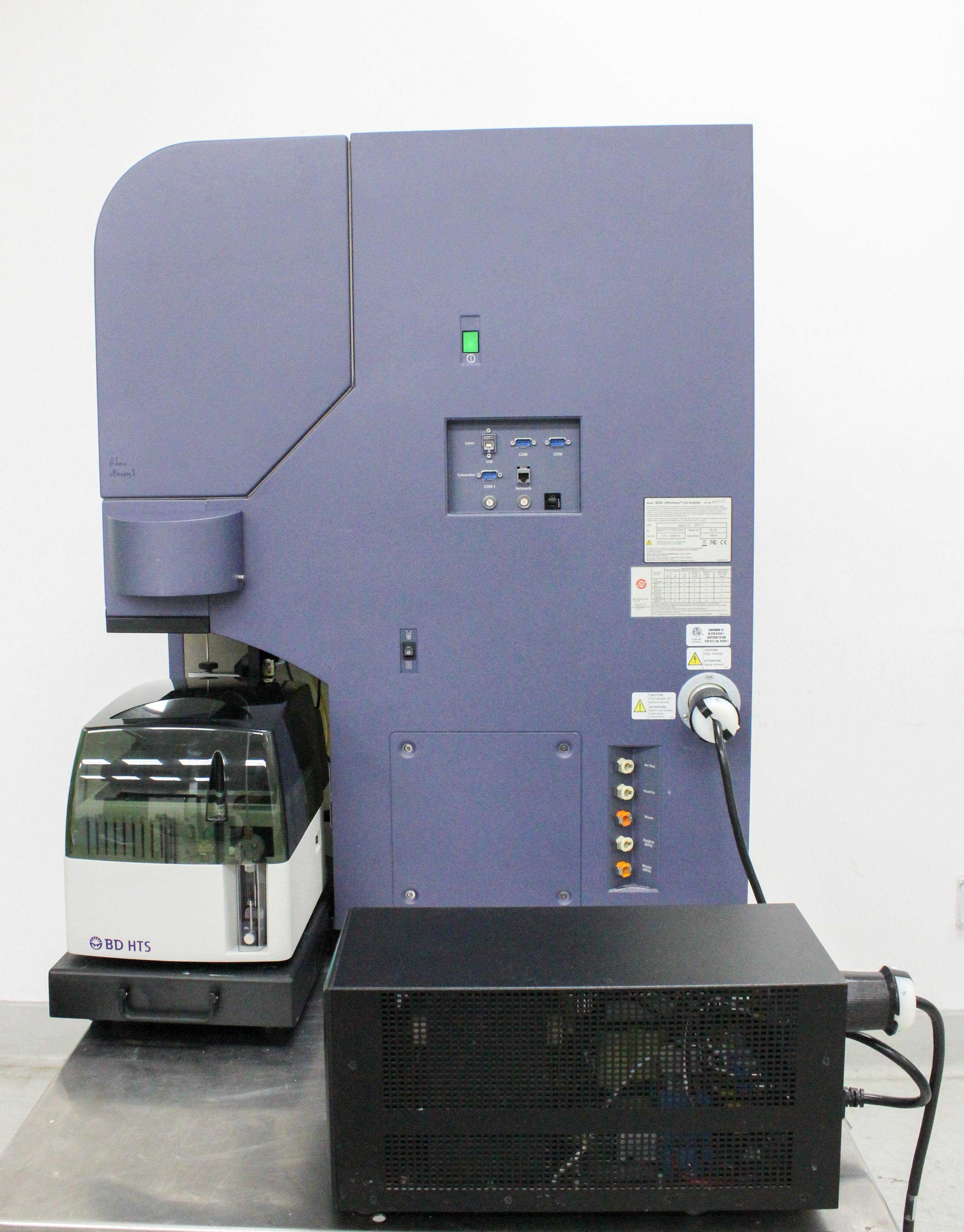 BD Biosciences LSRFortessa Cell Analyzer with HT Sampler, Up to 18 Colors