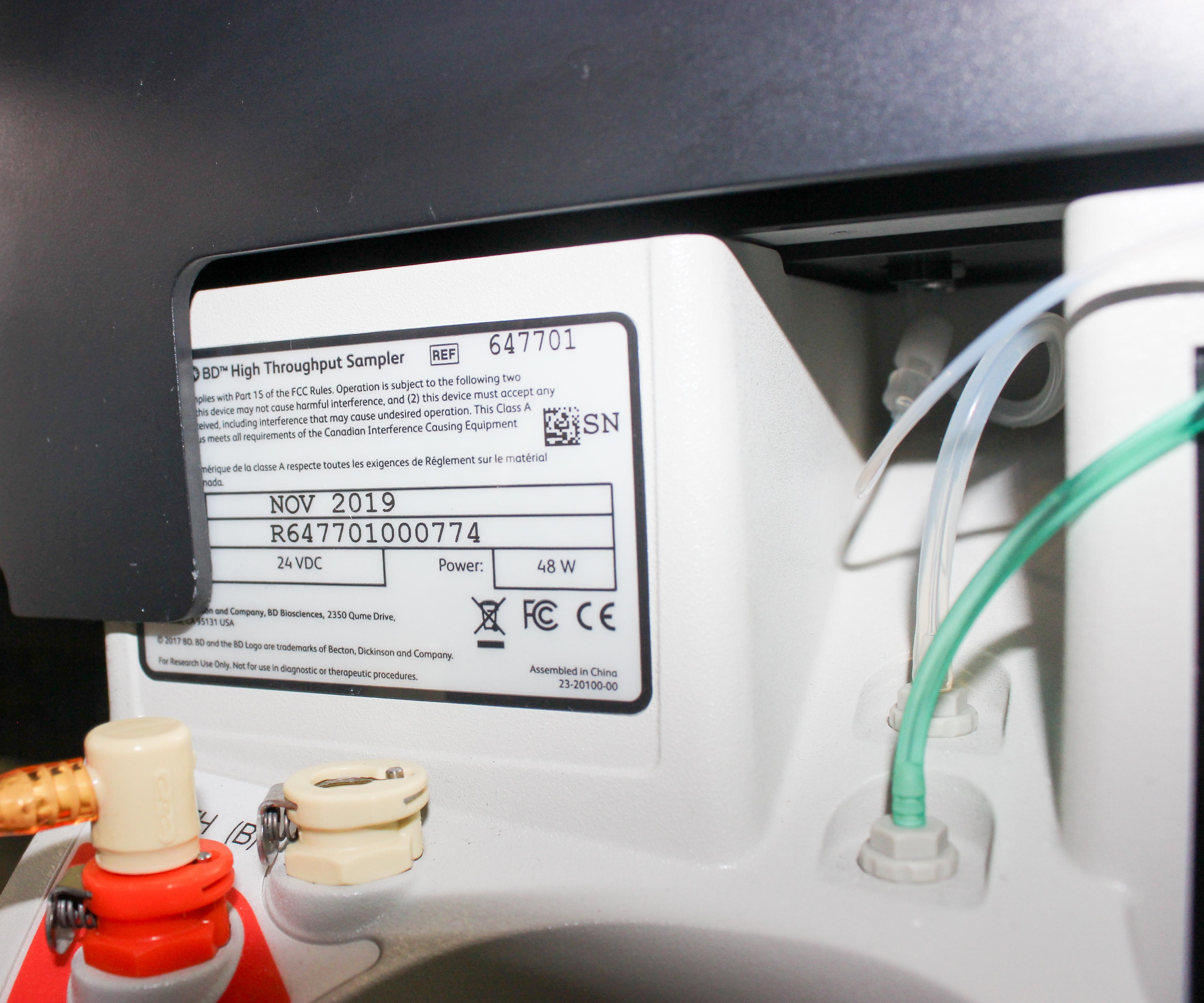 BD Biosciences LSRFortessa Cell Analyzer with HT Sampler, Up to 18 Colors