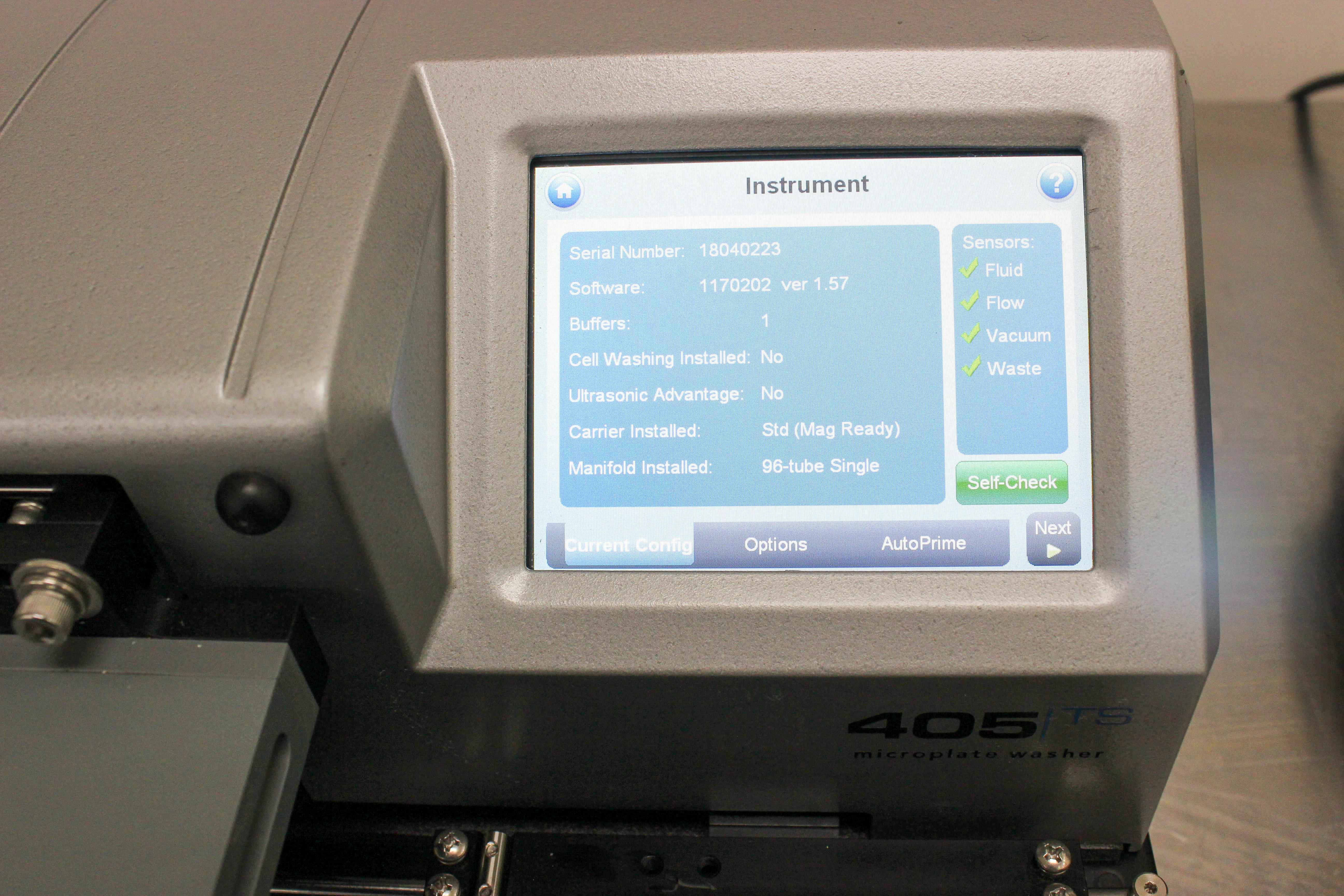 Agilent BioTek 405 TS Microplate Washer with Touchscreen & Welch Pump