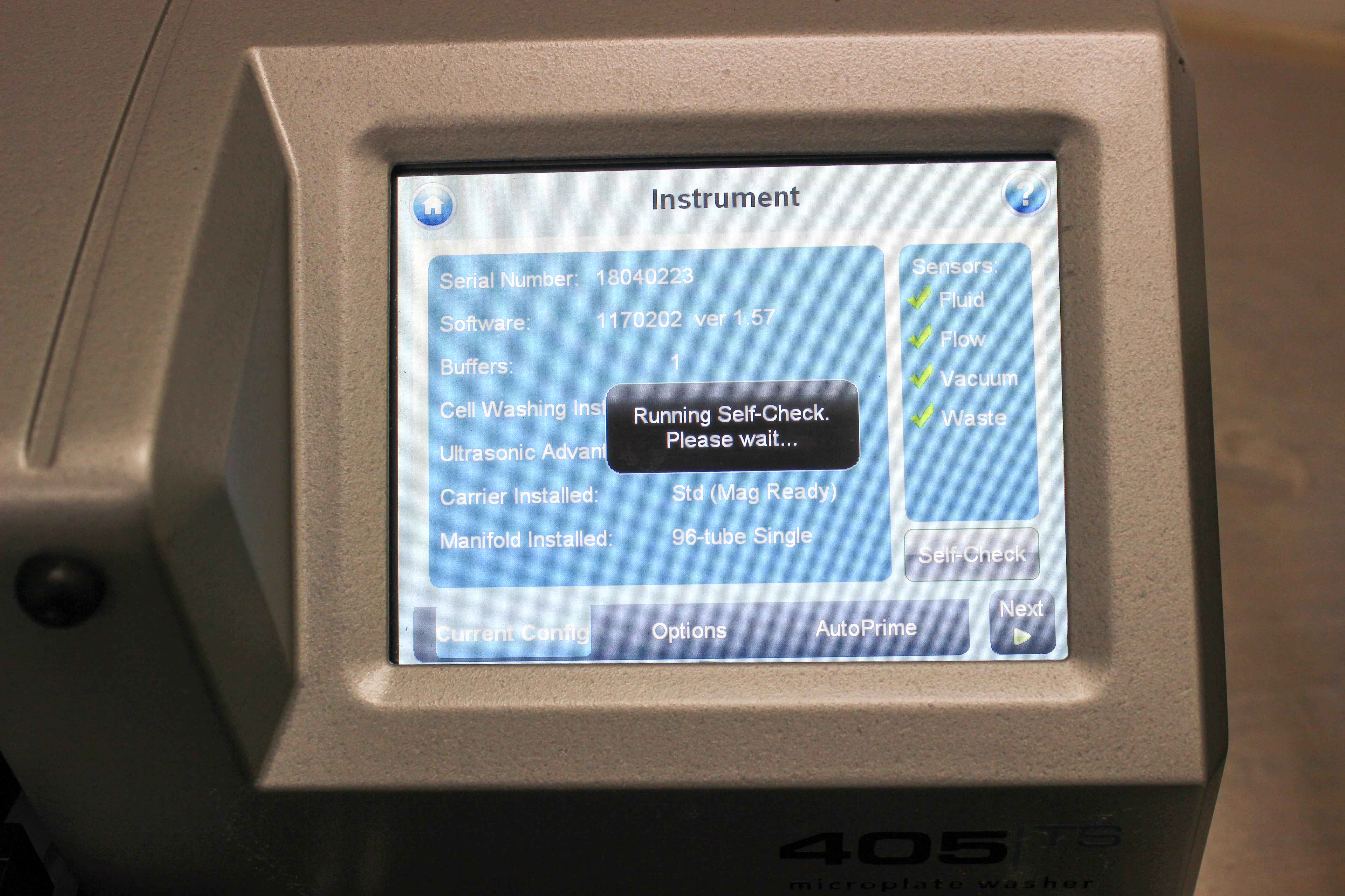 Agilent BioTek 405 TS Microplate Washer with Touchscreen & Welch Pump