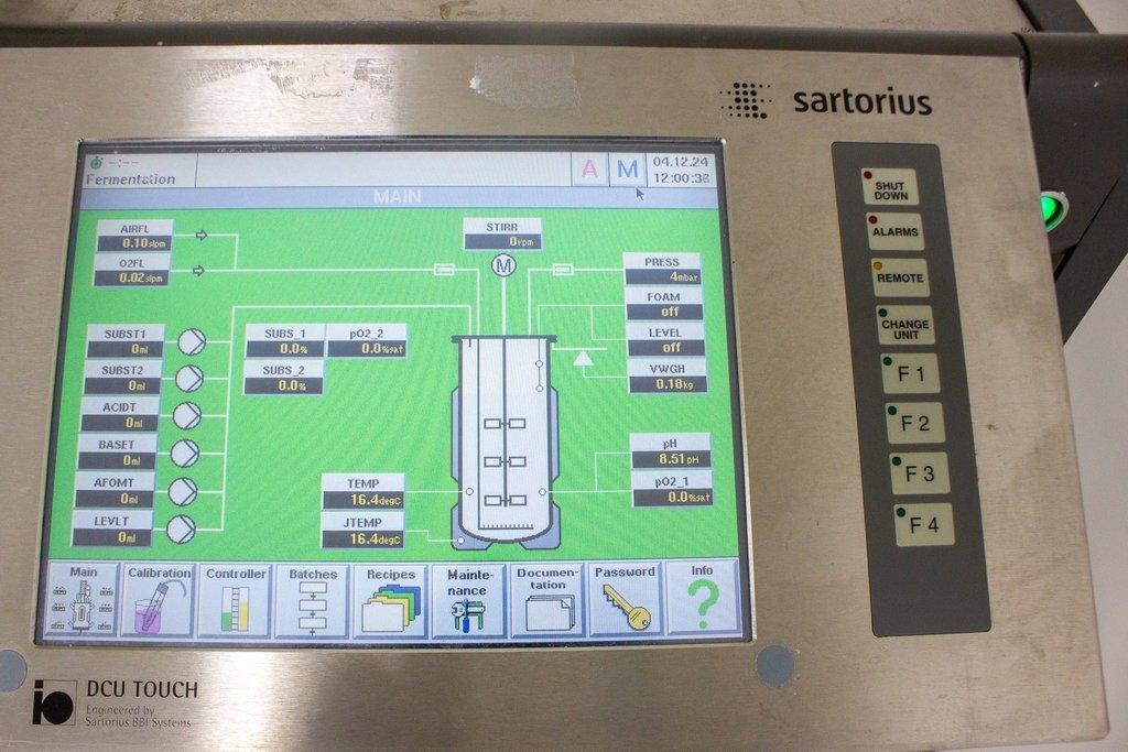 Sartorius BioStat C DCU Bioreactor Fermentor SIP DCU Control 8846120 Fair