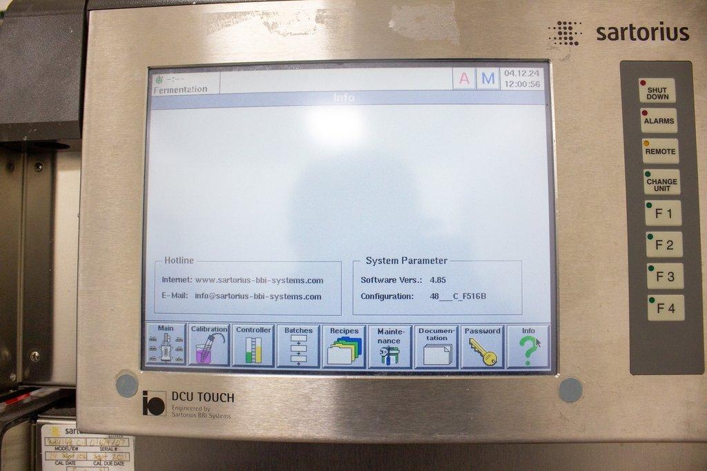 Sartorius BioStat C DCU Bioreactor Fermentor SIP DCU Control 8846120 Fair