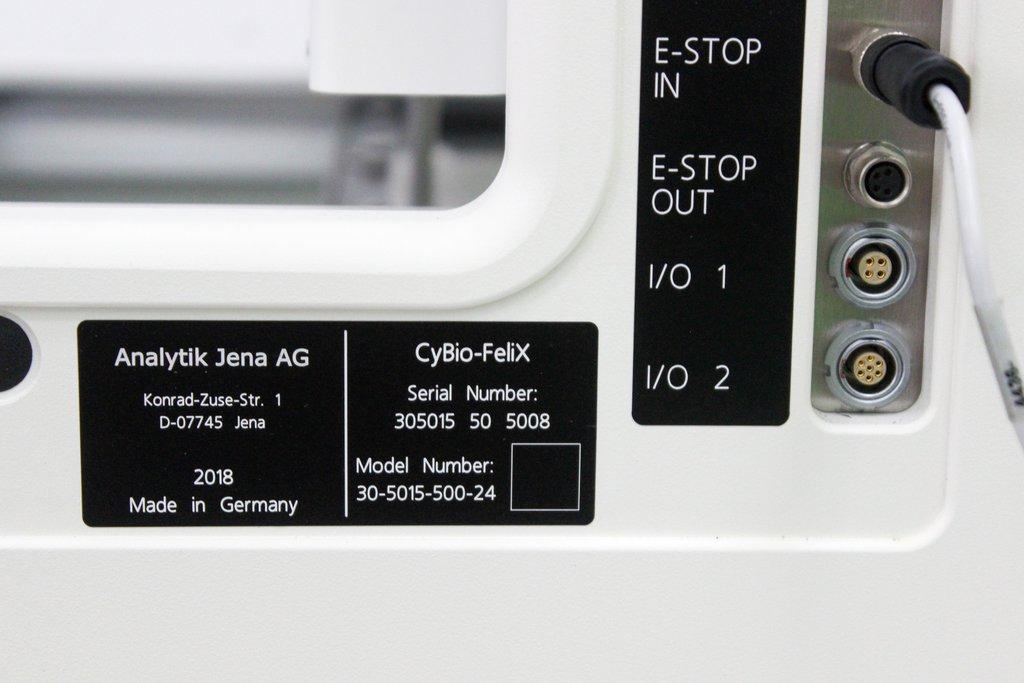 Analytik Jena CyBio-FeliX Automated Liquid Handler, 96/250ul Pipettor, 2018