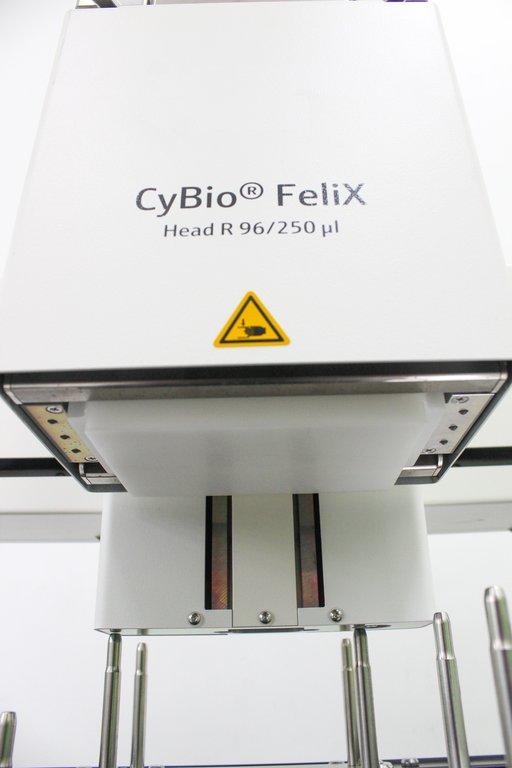 Analytik Jena CyBio-FeliX Automated Liquid Handler, 96/250ul Pipettor, 2018