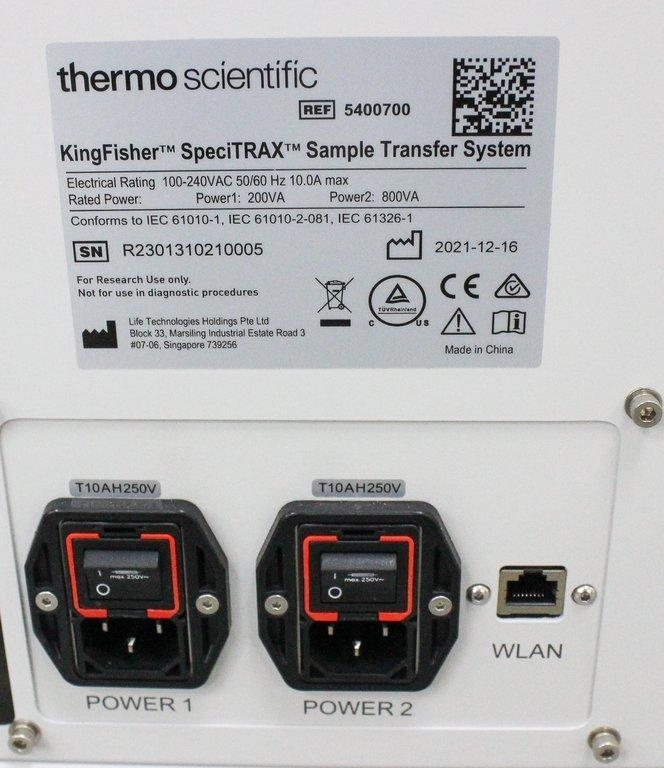 Thermo KingFisher SpeciTRAX Sample Transfer System w/ Computer & Software