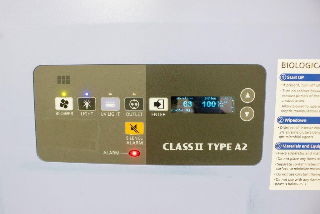 Panasonic MHE-N400A2-PA Class II Type A2 Biological Safety Cabinet with HEPA Filtration