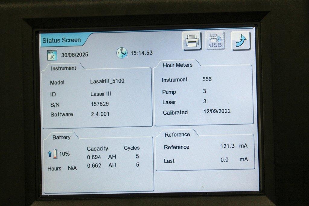 Particle Measuring Systems Lasair III 5100 Particle Counter, 120V, 50/60Hz