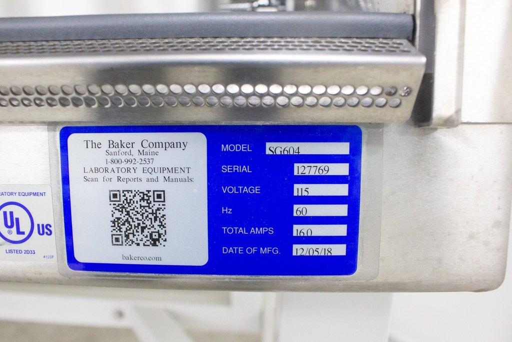 The Baker Company SG604 Biological Safety Cabinet with Energy Efficient Features