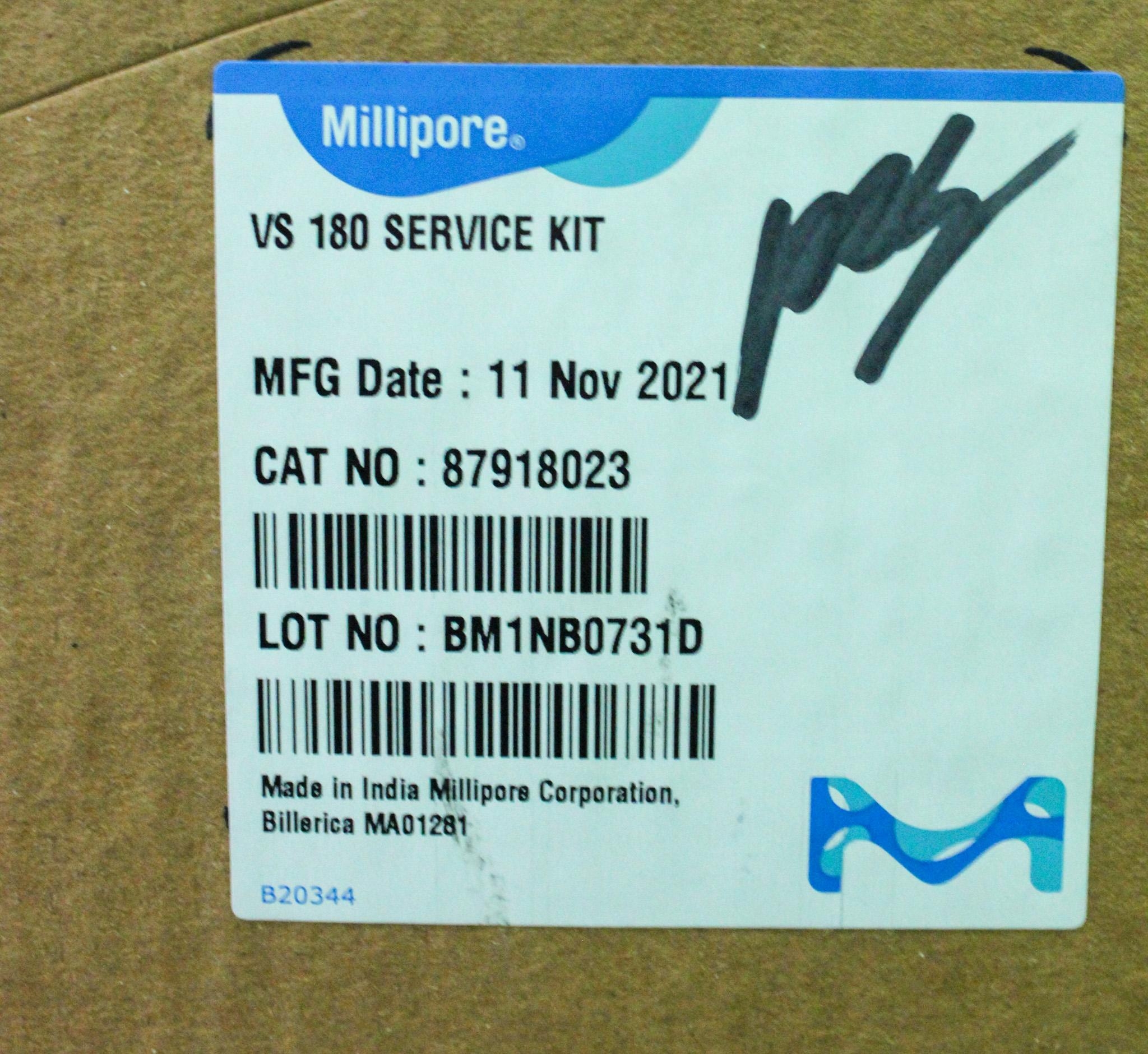 Millepore VS180 Service Kit 87918023 Laboratory Maintenance Tools