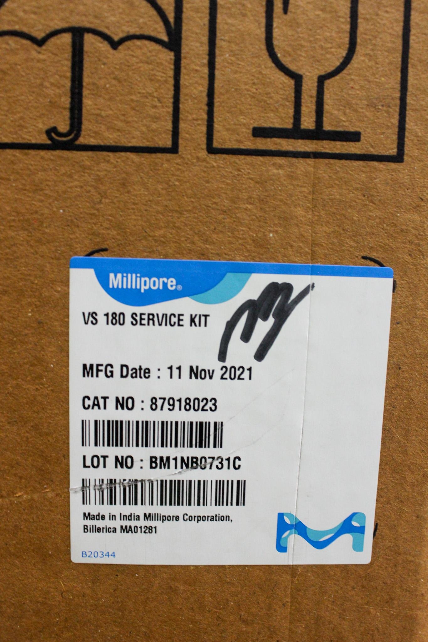 Millipore VS180 Service Kit 87918023 Lab Equipment Maintenance Set