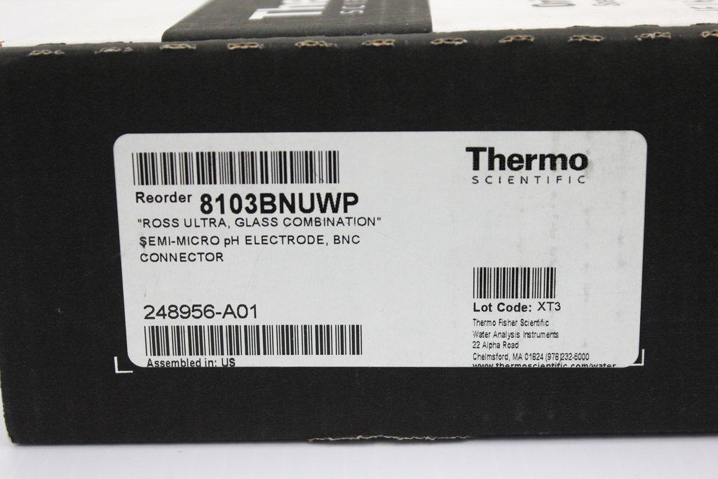 Thermo Orion ROSS Glass Probe 8103BNUWP Electrode/Probe pH Applications