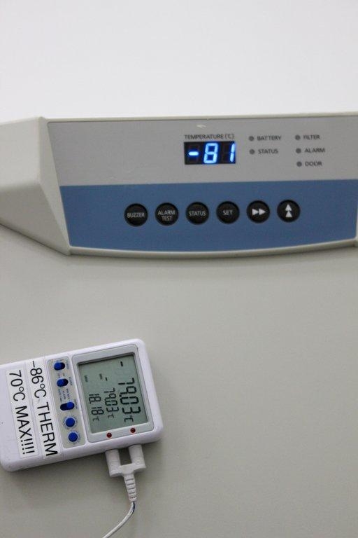 Panasonic Ultra Low Freezer MDF-U76VC -81C Energy Efficient Tested