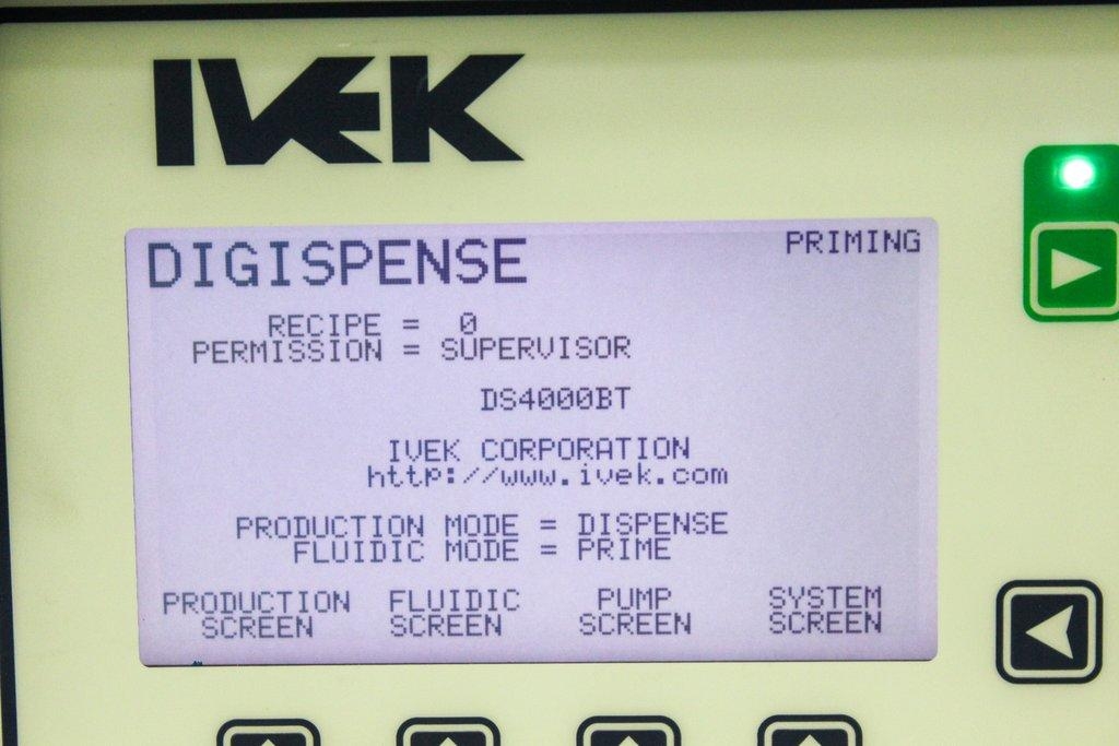 Ivek 520274 Fluid Dispensing System Motorized Standalone 100-240V USA