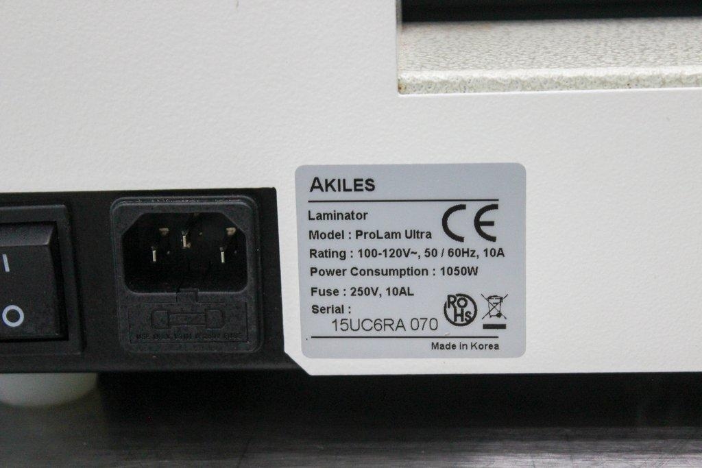 Akiles Laminator ProLam Ultra Office Equipment Laminating Machine 120V