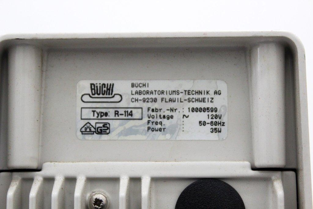 BUCHI R-114 Rotary Evaporator Good Condition 120V 50/60Hz Laboratory Use